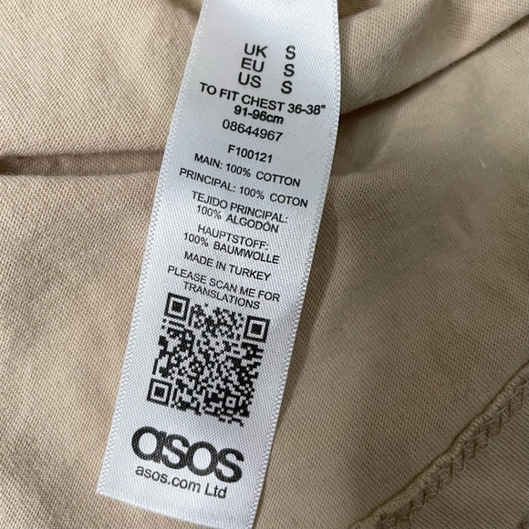 ASOS reflective tape relaxed tee - Picture 6 of 6